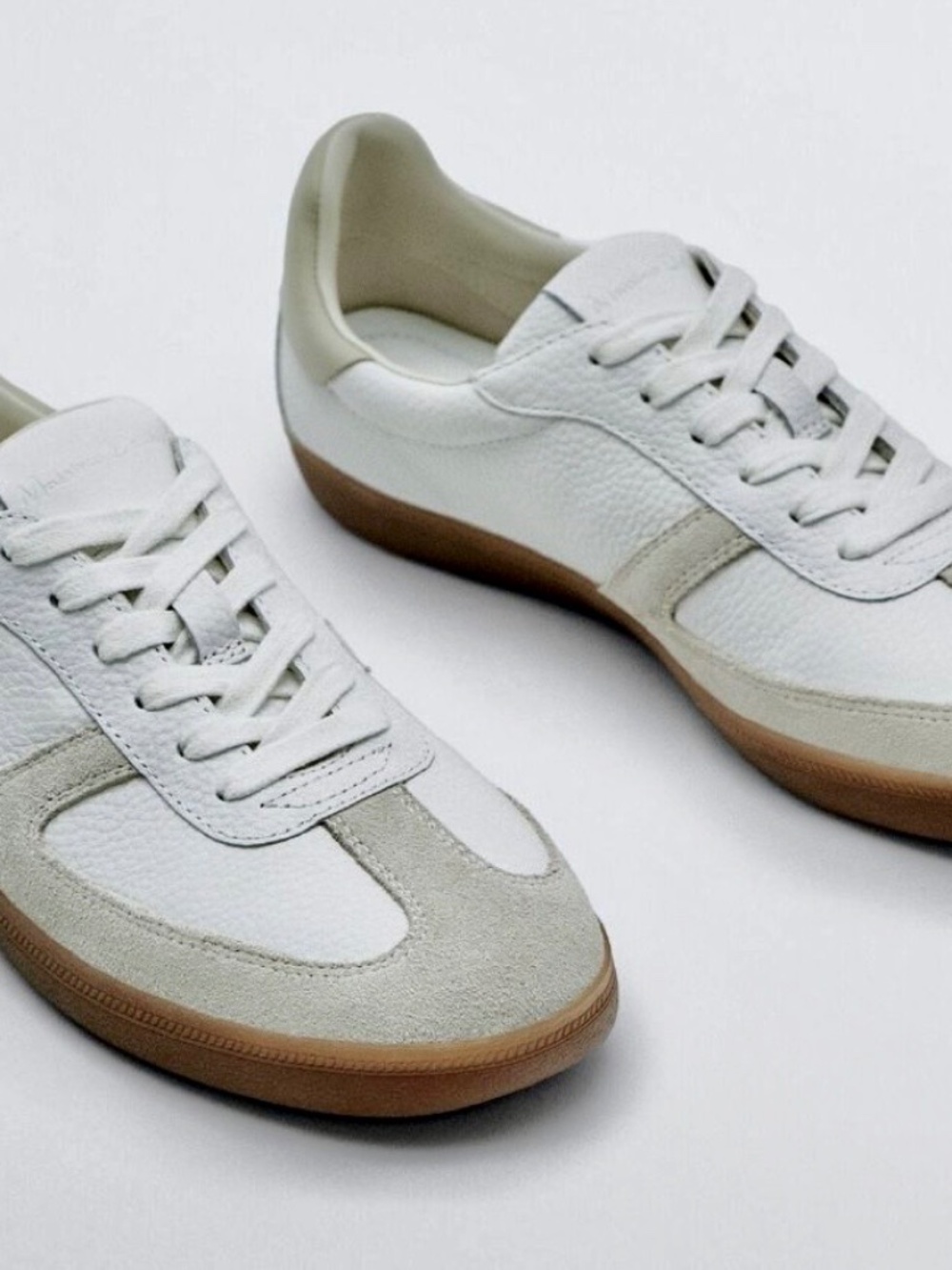 Massimo Dutti Leather Sneakers